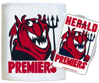 Melbourne 1959 Premiership Mug WITH FREE FRIDGE MAGNET